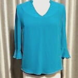 NY & Company 3/4 Sleeve Blouse
